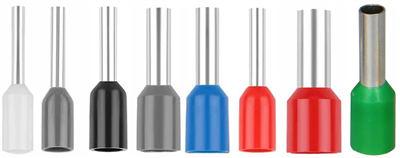 Kabelové dutinky izolované, sada 1200 ks, F01235