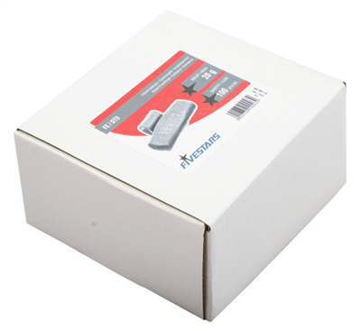 Fivestars FE-20G, Ocelové závaží pro plechové disky Fivestars 20g - 100 ks, 01-00-38