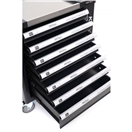KRAFT&DELE KD1070 Kraft&Dele KD1070, Dílenský vozík na nářadí | 7 zásuvek | černý