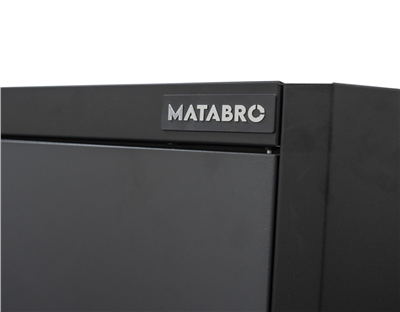 Matabro MB-TGC1300BN, Rohová jednodveřová dílenská skříňka | 1 police | 864x864x910 mm