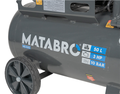 Matabro MB-K203, Bezolejový kompresor 50l, 230V, 4 písty | 2x1500W