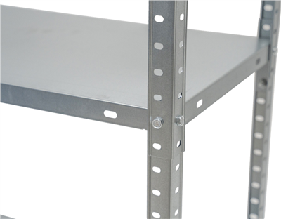 Matabro MB-SH04, Celokovový policový regál | 4 police | 750 x 300 x 1500 mm