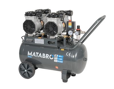Matabro MB-K204, Bezolejový kompresor 50l, 230V, 4 písty | 4000W