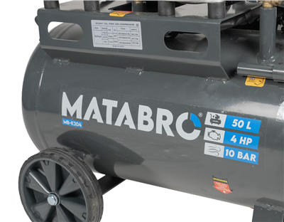 Matabro MB-K204, Bezolejový kompresor 50l, 230V, 4 písty | 4000W
