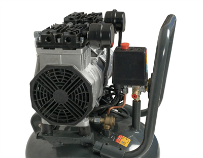 AKČNÍ SET SETMB-K207, Bezolejový vertikální kompresor 50l, 230V, 2 písty, s příslušenstvím | 2000W | 10 BAR | Matabro