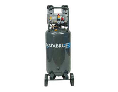 AKČNÍ SET Matabro MB-K208, Bezolejový vertikální kompresor 100l, 230V, 2 písty, s příslušenstvím | 3000W | 10 BAR