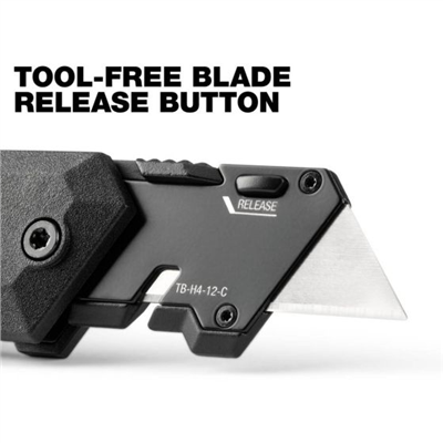 TOUGHBUILT TB-H4-12-C-BEA, Kompaktní skládací univerzální nůž