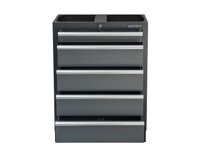 Matabro MB-TGC1305N, Dílenská skříňka | 5 šuplíků | 680 x 458 x 910 mm
