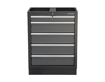 Matabro MB-TGC1305N, Dílenská skříňka | 5 šuplíků | 680 x 458 x 910 mm
