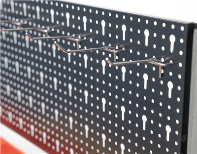 Matabro MB-SH07, Policový regál s pracovní plochou | 3 police | 1000 x 400 x 1360 mm
