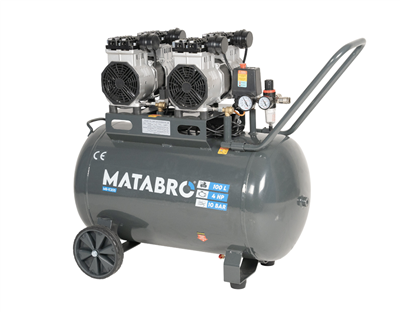 Matabro MB-K205, Bezolejový kompresor 100l, 230V, 4 písty | 4000W