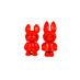Osvěžovač Mr&Mrs Fragrance ANDY & FRIDA Red Luxury Červený