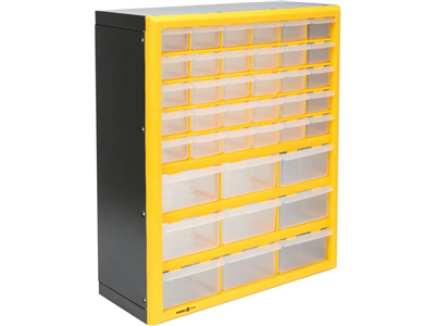 Organizér so zásuvkami, 39 zásuviek, 475 x 380 x 160 mm