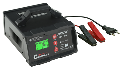 Nabíječka BOOST 10Amp microprocesor 12/24V PB/GEL/AGM/LiFePO4