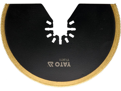 Segmentový pílový kotúč pre multifunkčnú pílu BIM - TIN, 100 mm (drevo, kov)