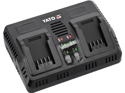 Nabíjačka pre 2x 18 V, 2,2 A AKU batérie
