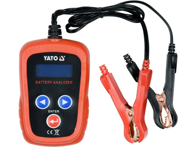 Tester autobatérií, elektronický
