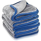 Lemmen 7X5083 Mikrovláknová oboustranná utěrka modro-šedá s lemem