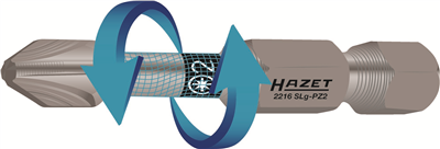 Bit 1/4 palce (6,3 mm) šestihran | Vnitřní profil TORX T20, 3 díly