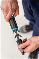 HAZET 810R-3 - Ráčnový šroubovák na bity | 13dílný, 1/4 palce, plochý, křížový, TORX, šestihran