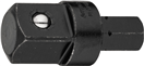 HAZET 2311 - Adaptér 3/8 palce šestihran masivní - 1/2 palce čtyřhran masivní | Délka: 38 mm
