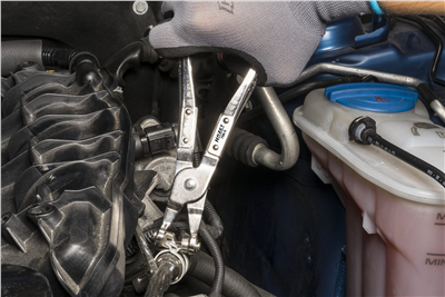 Kleště pro hadicové spony | Délka: 210 mm, Rozsah upnutí: 40 mm