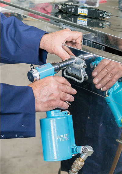 Pistole na slepé nýty | Délka 270 mm, Tažná síla 8700 N, Pro nýty do 4,8 mm