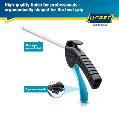 Ofukovací pistole | Délka 420 mm, trubka ? 8 mm, hmotnost 0,19 kg