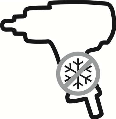 Pneumatická ráčna 1/4 palce čtyřhran masivní | 179 mm, 35 Nm, 170 ot./min