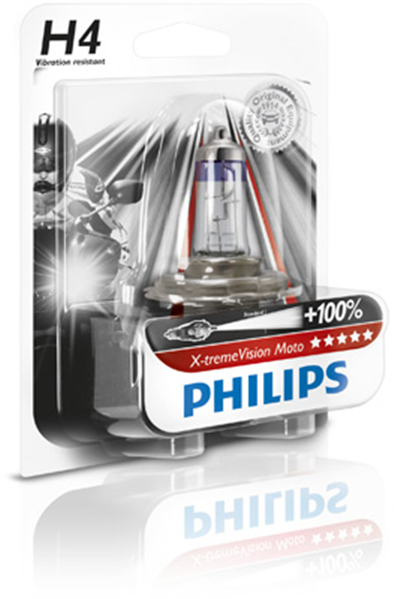 PHILIPS X-tremeVision Moto +100%