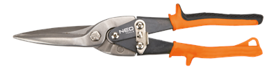 Nožnice na plech rovné s prevodom, predĺžené 290 mm - NEO tools 31-061
